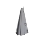 Jamba de contra galvanizada 7' 0", 5 3/4" con preparación para pestillo izquierdo Compatible con puerta 5041, 5043, 5042, 5046, 5044, 5045, 5048, 5051 y 5050. - Image 2