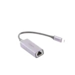 Adaptador de Red USB-C 3.1 (5 Gbps) a RJ45 | Thunderbolt 3 | Admite 10/100/1000 Mbps |  Chip Inteligente | Amplia Compatibilidad | Caja de Aluminio | Longitud del cable 10 cm. - Image 6