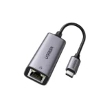 Adaptador de Red USB-C 3.1 (5 Gbps) a RJ45 | Thunderbolt 3 | Admite 10/100/1000 Mbps |  Chip Inteligente | Amplia Compatibilidad | Caja de Aluminio | Longitud del cable 10 cm. - Image 2