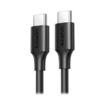 Cable USB-C a USB-C | 1 Metro | Carga Rápida de hasta 60W | Transferencia de datos de 480 Mbps | PD3.0 | QC 4.0/3.0/2.0 | FPC | AFC | Duradero y Flexible| Caja ABS | Cubierta de TPE | Color Negro. - Image 2
