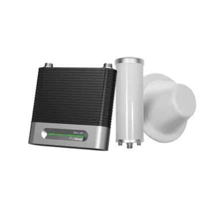 KIT Amplificador de Señal Celular 4G/ 3G, OFFICE 100 | Mejora la Señal Celular de Múltiples Operadores | Cubre áreas de hasta 1200 m²