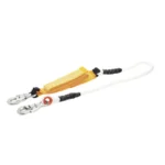 Amortiguador con Cable de Protección de  Nylon y 2 Ganchos de Seguro Doble. - Image 5