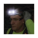 Lámpara Luz LED Frontal Recargable de 400 Lúmenes, Apagado Automático, con Correa de Tela, Adaptable y Ajustable a Gorros, Cascos, Cachuchas  o directo a Frente Humana (Tipo Minero) - Image 9