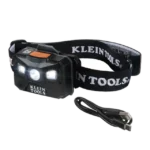 Lámpara Luz LED Frontal Recargable de 400 Lúmenes, Apagado Automático, con Correa de Tela, Adaptable y Ajustable a Gorros, Cascos, Cachuchas  o directo a Frente Humana (Tipo Minero) - Image 3