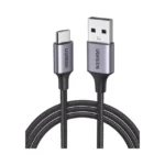Cable USB-A a USB-C | 2 Metros | Transferencia de datos de 480 Mbps | Carga Rápida | QC 4.0/3.0/2.0 | FPC | AFC | Protección Integrada | Caja de Aluminio | Nylon Trenzado | Color Negro. - Image 2