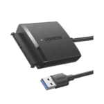Adaptador USB 3.0 a SATA III | Compatible con Disco Duro HDD y SSD de 2.5" y 3.5" de hasta 12 TB | Velocidad USB 3.0 de hasta 5 Gbps | Alta Velocidad con UASP & TRIM | Cable de 50 cm. - Image 2