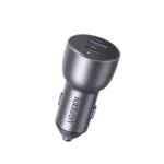 Cargador de Auto 52.5W | Puerto USB-A y USB-C | Carga Rápida | Compatible con Vehículos de 12 y 24 VCD | PD3.0 + QC3.0 | Chip Inteligente | Diseño Compacto  Mayor Eficiencia Energética | Caja de Aluminio.