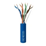 Bobina de Cable de 305 Metros / UTP Cat6 Riser / Color Azul / UL, CMR, Probado a 350 Mhz / Para Aplicaciones de CCTV, Redes de Datos IP Megapixel / Control rs485 - Image 2