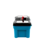 Caja de herramientas de 24" con doble cerradura de metal (60 x 25 x 30 cm) - Image 5