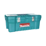 Caja de herramientas de 24" con doble cerradura de metal (60 x 25 x 30 cm)