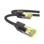 Cable Ethernet Cat7 CLASSâ? F/FTP Redondo con Malla de Nylon 1 Metro - Image 3