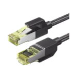 Cable Ethernet Cat7 CLASSâ? F/FTP Redondo con Malla de Nylon 1 Metro - Image 4