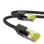 Cable Ethernet Cat7 CLASSâ? F/FTP Redondo con Malla de Nylon 2 Metros - Image 3