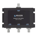 Divisor de potencia de 3 vías para la distribución de señal a tres antenas de servicio | 4.8 dB de pérdida por puerto | Conectores F hembra - Image 2