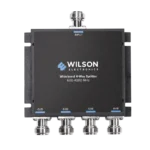 Divisor de potencia de 4 salidas, 50 Ohm, 600-4000MHz con conectores N-Hembra.