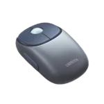 Mouse Inalámbrico FUN | Recargable| 2.4G & Bluetooth | 4 Niveles de DPI | Silencioso | Ergonómico | 5 Botones | Compatible con Windows, macOS 10.5, Android iOS Linux y Chrome OS | Color Azul.