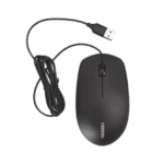 Mouse Óptico USB | Cable USB de 1.5 metros | 3 Botones | 1200DPI | Diseño Ergonómico | Silencioso | Color Negro | Windows / MacOS / Linux / Chrome y otros | También Compatible con  DVR / NVR.