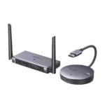 Transmisor y Receptor Inalámbrico HDMI | 50m | Salida HDMI y VGA (Simultanea) | Audio 3.5mm | Efecto 3D | Luz Indicadora LED | Clic and Go | Señal Estable | Amplia Compatibilidad | Conecta con un Clic. - Image 2