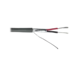 Cable 2 x 18 AWG / Blindado / 305 Metros / Riser / UL / Color Gris / Hecho en México - Image 2
