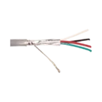 Cable 4 x 18 AWG / Blindado / 305 Metros / Riser / UL / Color Gris / Hecho en México - Image 2