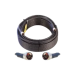 Jumper Coaxial con Cable Wilson-400 | Conector N Macho en los extremos | 30.48 metros de longitud.