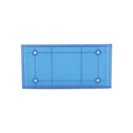 Domo Central Pequeño de reemplazo para barra de luces SP216 de la marca SignalPro, Color Azul