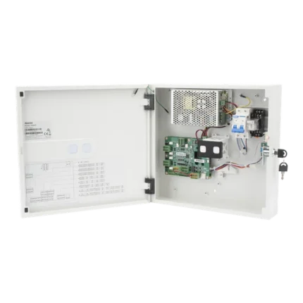 Controlador de Acceso para 4 puertas / Administrable 100 % en la Nube / Compatible con Teclado Wiegand de Terceros / PIN para visitas desde la APP / Capacidad de batería de respaldo / Función de  Anti-Passback / 50,000 Tarjetas