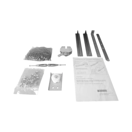 Kit de Riel tipo T / 3mts / Compatible C / Motor ACCESSFORCE / FS1000APPRT / Incluye 3 secciones de riel / 2 Coples / 6 mts de cadena .