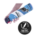 Removedor de polvo y residuos (aire comprimido) con aplicación 360º para limpieza de equipos electrónicos, válvula anti-estallamiento, 660 ml - Image 2