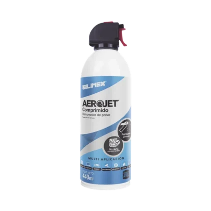 Removedor de polvo y residuos (aire comprimido) para limpieza de equipos electrónicos, 440 ml
