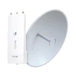 Airfiber Kit AF5X-HD con Antena Fiber 34 dBi Slant-45