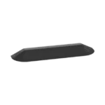 Tapa Final Para Canaleta de Piso AFR4BCBL6, Material PVC Rígido, Color Negro - Image 2