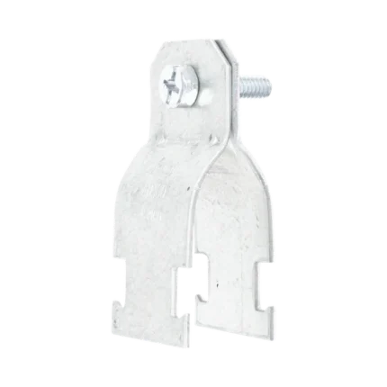 Abrazadera Unicanal para Conduit Pared Gruesa y PVC de 3/4" (19 mm).