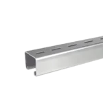 Unicanal Perforado 4 x 4 cm x 3 m / Calibre 16 / Galvanizado Electrolítico.