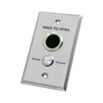 Botón de Salida Doble con Aro Iluminado/ IP65 / Diseño Estético / Temporizador y Distancia Ajustable / Botón Sin Contacto y Botón de Contacto en uno solo - Image 5