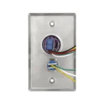 Botón de Salida Doble con Aro Iluminado/ IP65 / Diseño Estético / Temporizador y Distancia Ajustable / Botón Sin Contacto y Botón de Contacto en uno solo - Image 6