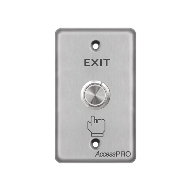 APBSMC-h Botón de Cabeza Plana / Exterior IP65 / Estético / NO y COM - Image 1