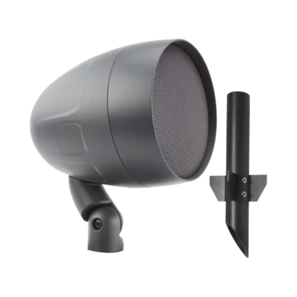 exterior | altavoz de 2 vías | Acoustiscape 8in | 64 Watts | 8 ohms| 70V/100V | Switchable | incluye estaca
