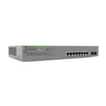 Switch PoE+ Gigabit WebSmart de 10 puertos 10/100/1000 Mbps (2 x Combo) + 2 puertos gigabit SFP (Combo), 75 W