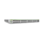 Gigabit webSmart switch, 48 Puertos Totales, 24c/PoE+ 10/100/1000T, 4 Puertos SFP