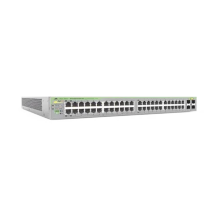 Gigabit webSmart switch, 48 Puertos Totales, 24c/PoE+ 10/100/1000T, 4 Puertos SFP