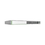 (GS980MX/28) Switch Stack L3, 24 puertos 10/100/1000-T, 4 Puertos SFP+ 10G, Fuente de poder fija