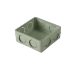 Caja Cuadrada de 1/2"  para Instalaciones de PVC Conduit Pesado. - Image 2