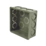 Caja Cuadrada  de 1/2" - 3/4" para PVC Conduti Pesado. - Image 3