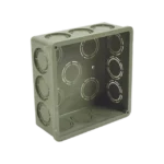 Caja Cuadrada  de 1/2" - 3/4" para PVC Conduti Pesado. - Image 4