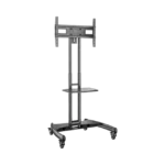 Soporte de Pantalla con Ruedas / Compatible con Monitores de32 "a 75" / Base para Colocar Accesorios Adicionales / Vesa 200*200 -600*400 - Image 5