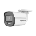 [ColorVu] Bala TURBOHD 3K (5 Megapixel) / Lente 2.8 mm / Micrófono Integrado / Imagen a Color 24/7  / Luz Blanca 20 mts / Exterior IP67 / dWDR / 4 Tecnologías / Metal