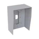 Cubierta Industrial para montaje de Porteros IP Fanvil y Grandstream, pintura electrostática color gris.