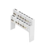 Soporte + Barra de Conexion (8 MOD) (8+2 ENTR.) IP40
