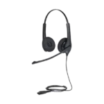 Jabra Biz 1500 Duo, auricular profesional con cancelación de ruido, ideal para contact center con conexión QD (1519-0157) - Image 2